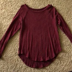 Maroon sweater